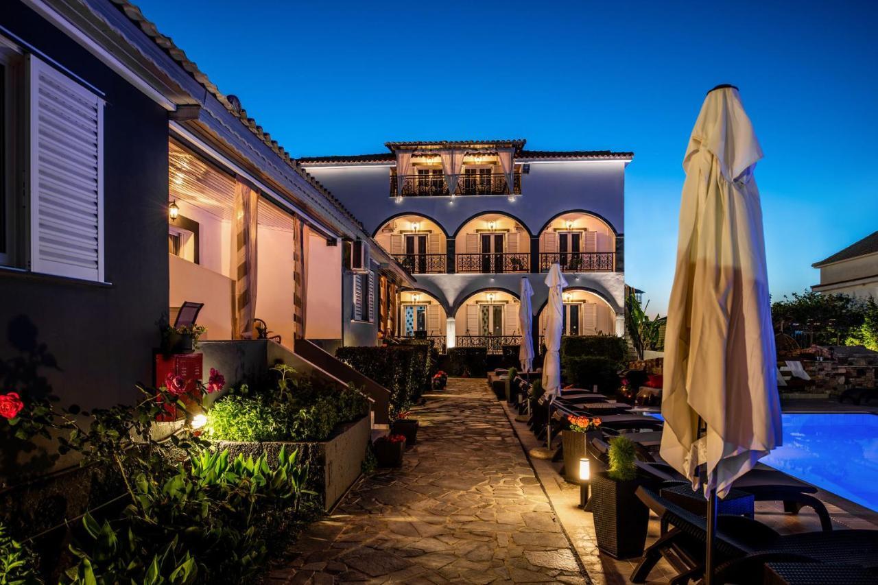 Villa Corali Apartments Sea Breath & Pool Amoudi Ngoại thất bức ảnh