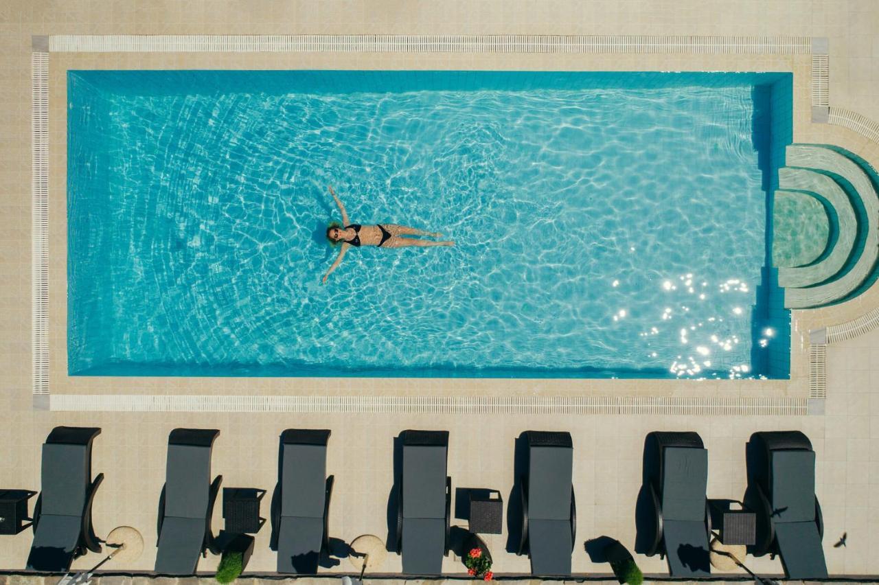 Villa Corali Apartments Sea Breath & Pool Amoudi Ngoại thất bức ảnh